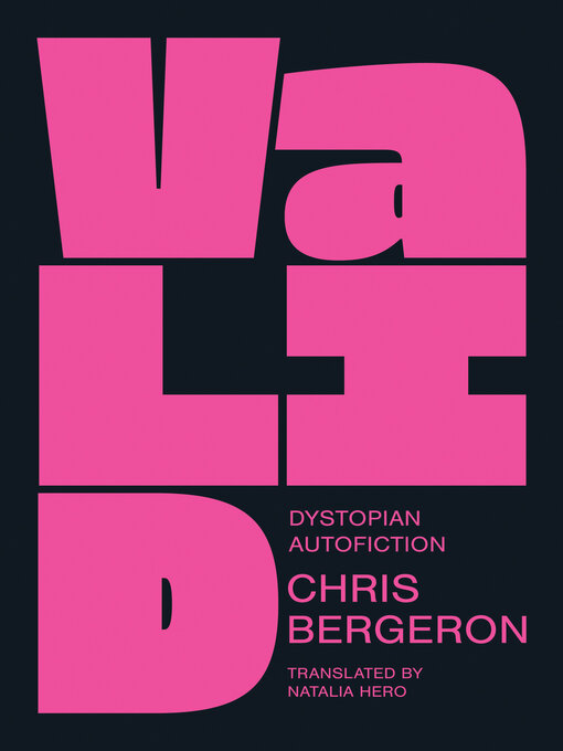 Title details for Valid by Chris Bergeron - Available